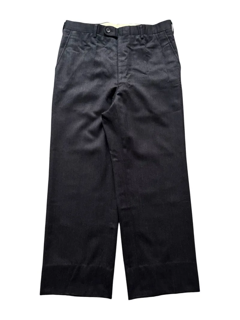 Japanese Tailored Wool Bootcut Slack photo 1