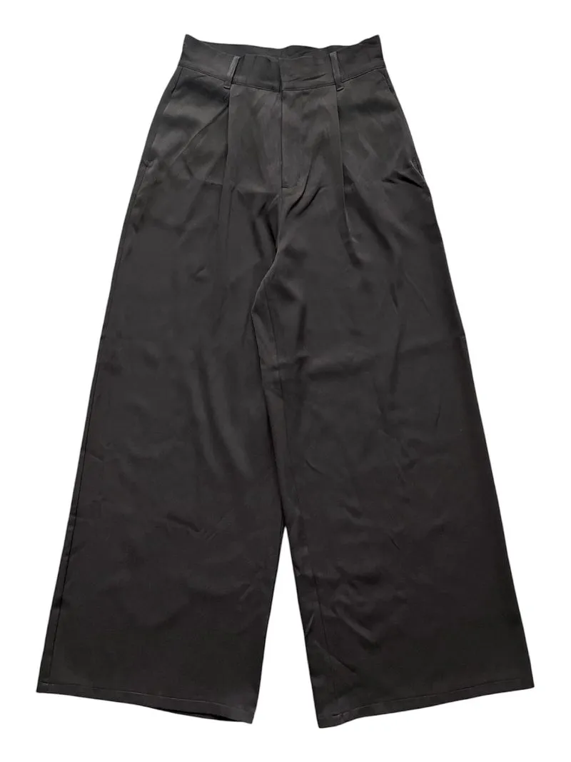 Y2K GRL Pleated Highwaist Baggy Trousers photo 1