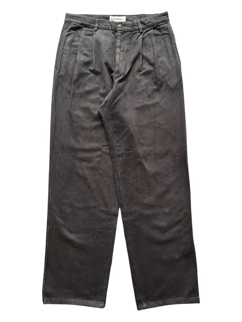 Iceberg x Disney Pluto Italy Pleated Baggy Corduroy  photo 1