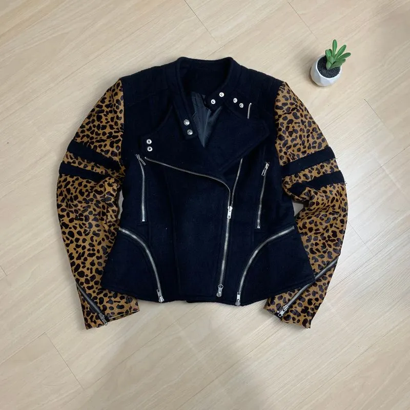Biker Jumper Pria black photo 1