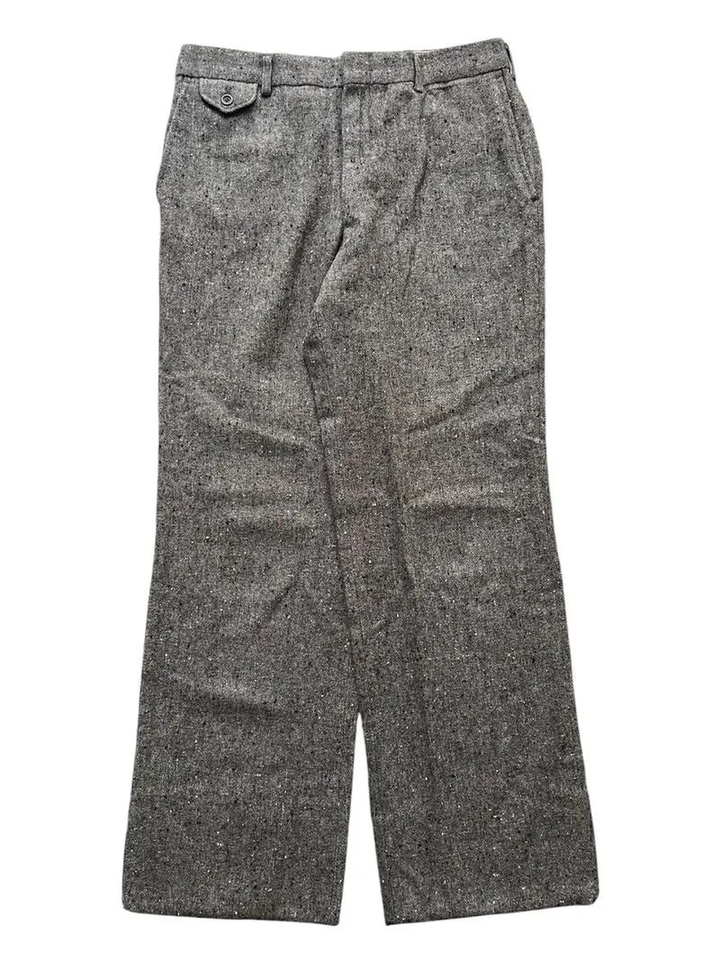 Japanese Tailored Virgin Wool Bootcut Slack photo 1