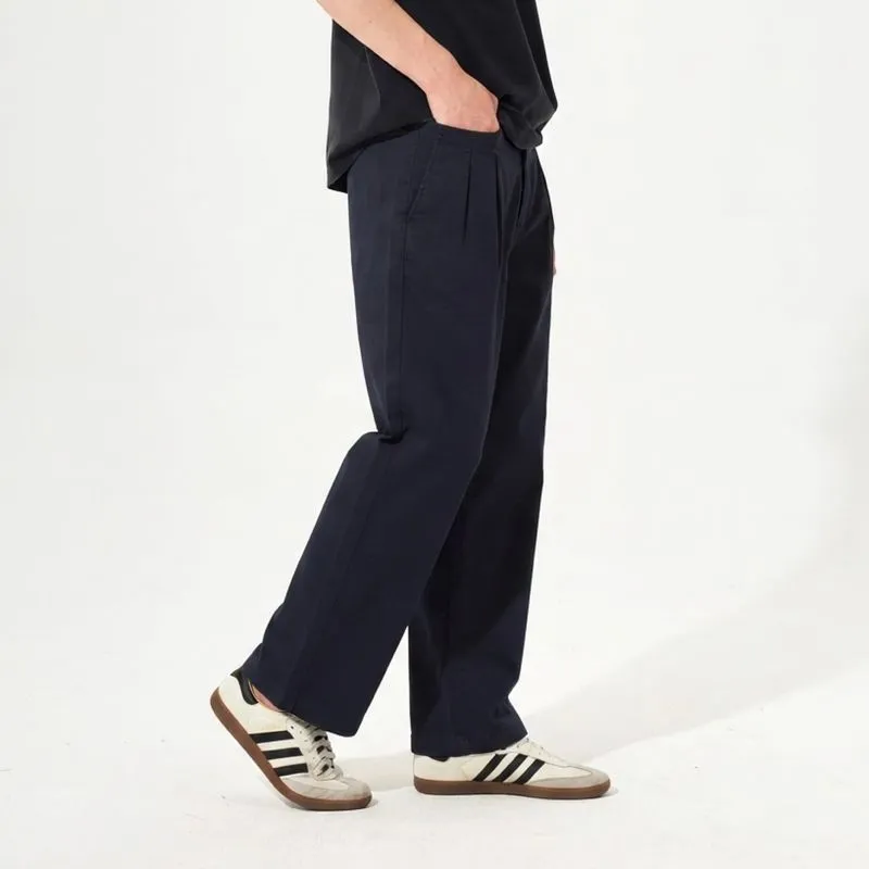 EARTH Music&Ecology Japan Straight fit Navy Ankle Chino photo 1