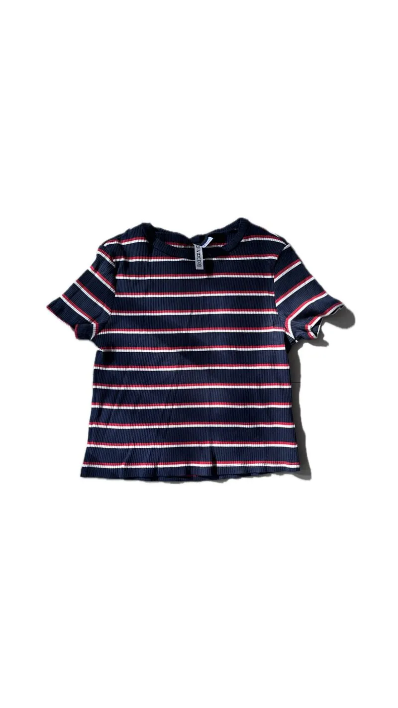 Striped Fitted Tee photo 1