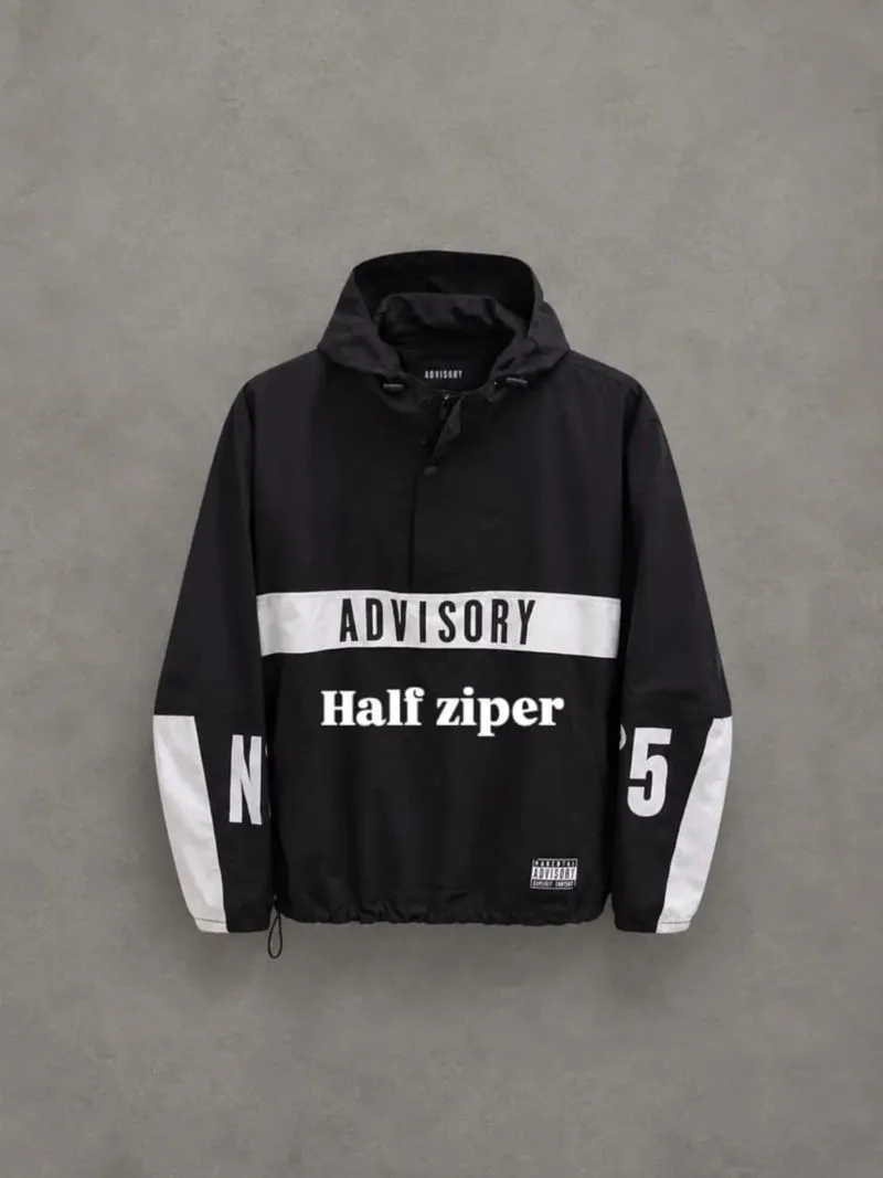 JAKET ADVISORY MODEL HALFZIP ART SABLON DALEMAN SATU LAYER photo 1