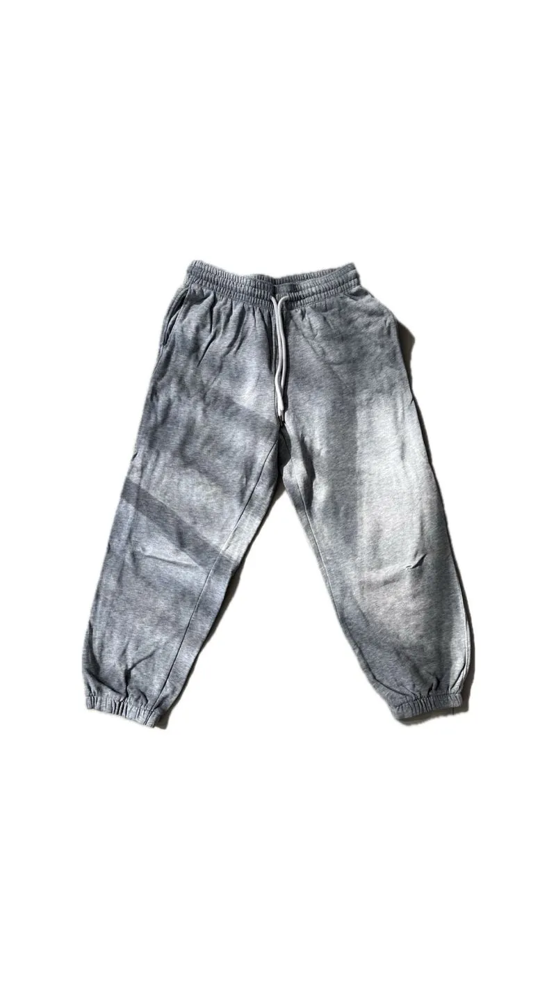 Cuffed Grey Sweatpants Unisex photo 1