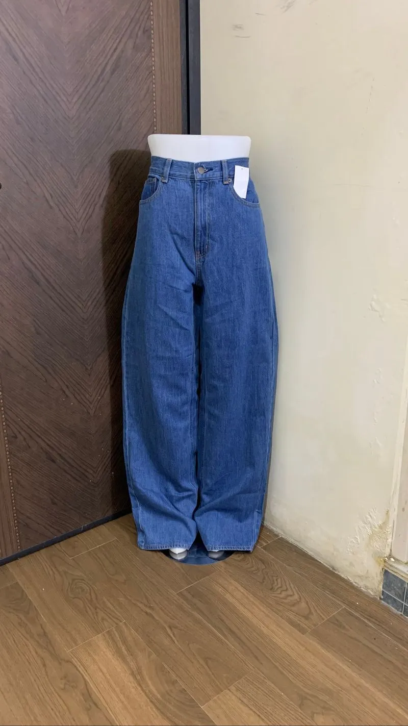 GU WIDE LEG KULOT GOMBRONG JEANS  photo 1