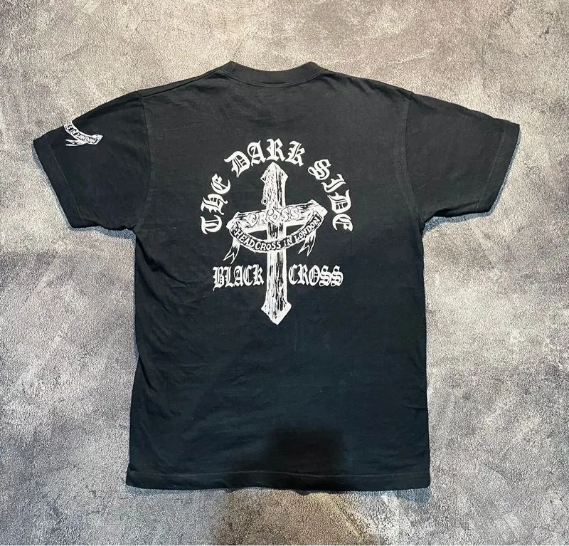 KAOS THE DARK SIDE BLACK CROSS SPELLOUT by hall of fame  photo 1