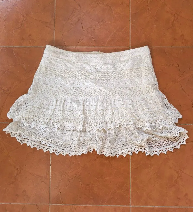 Tribal pattern lace skirt H&M fairy dreamy cute rok lucu   photo 1
