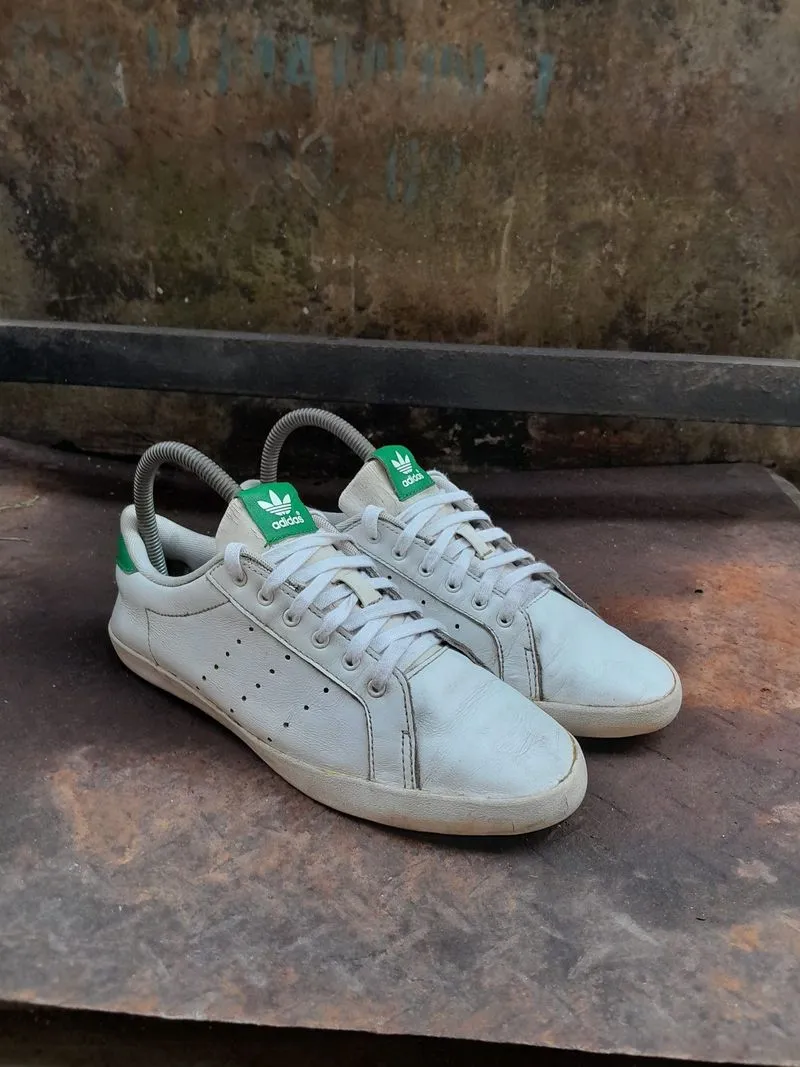 Adidas miss stand white leather photo 1