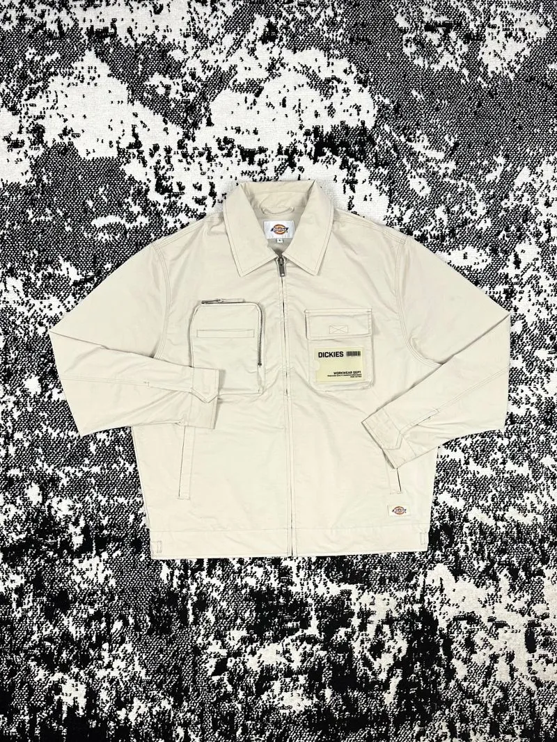 Dickies Utility Pocket Jacket Stone photo 1