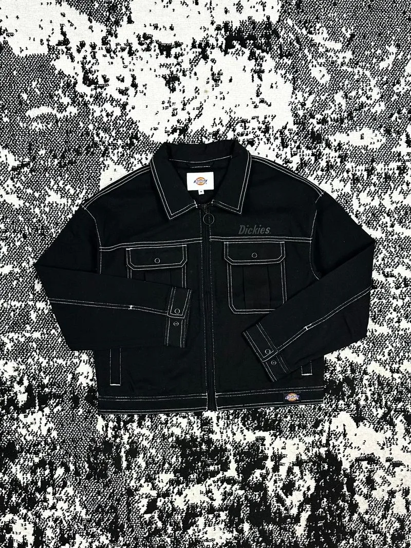 Dickies Work Jacket Stiched Black photo 1