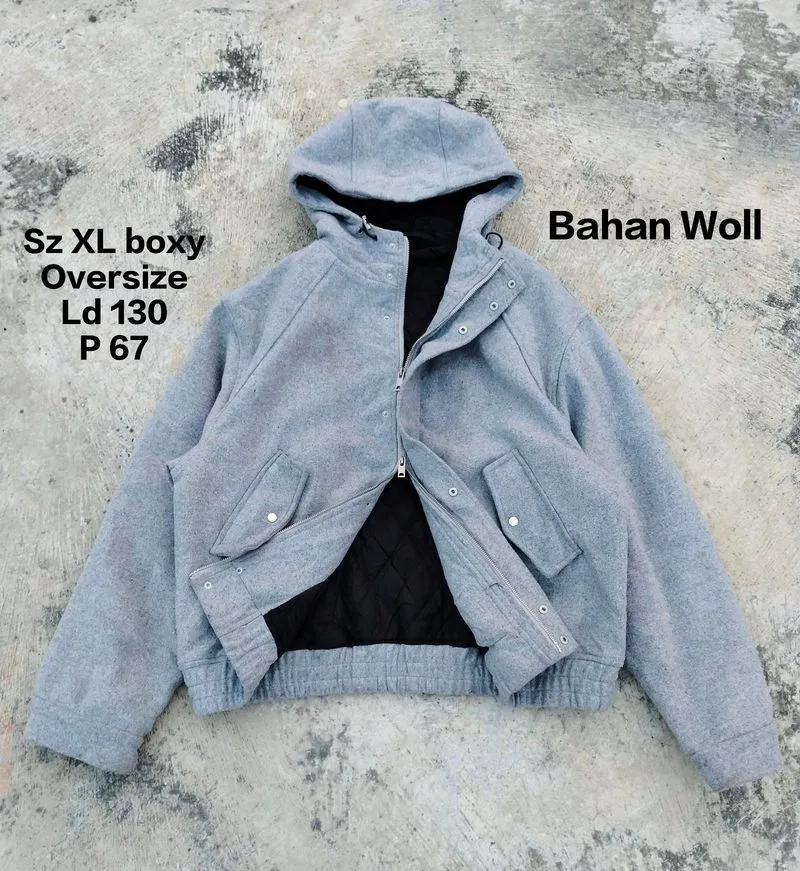 Jaket Woll by Trillion Double Zipper photo 1