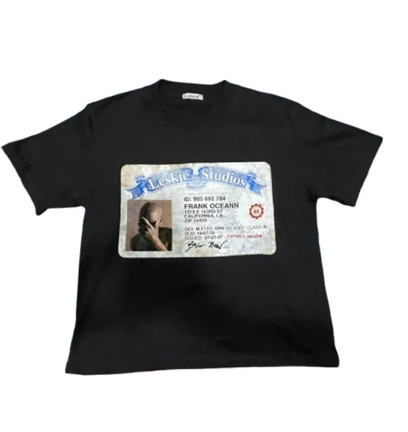 Frank ocean card t shirt photo 1