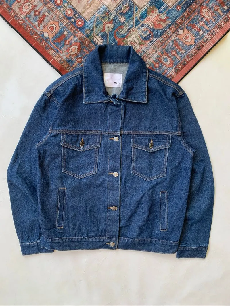 Trucker jacket denime indigo 99’s photo 1