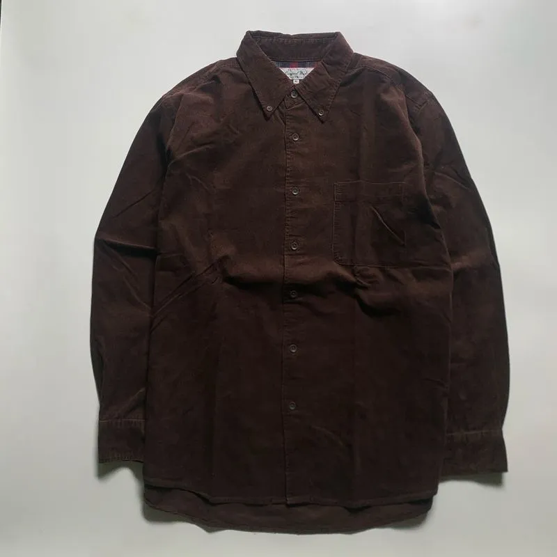 Korduroy shirt Uniqlo brown photo 1