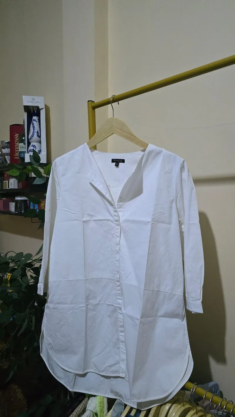 Mossimo dutti white blouse photo 1