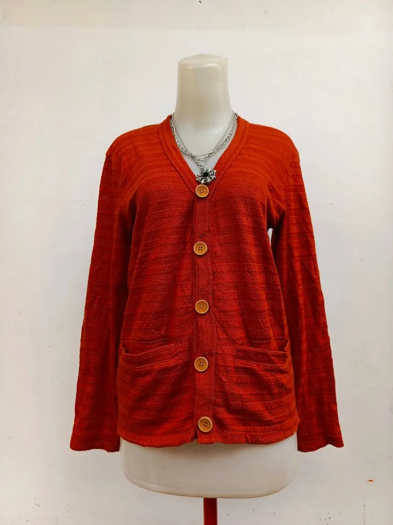 Cardigan sucka orange bata photo 1