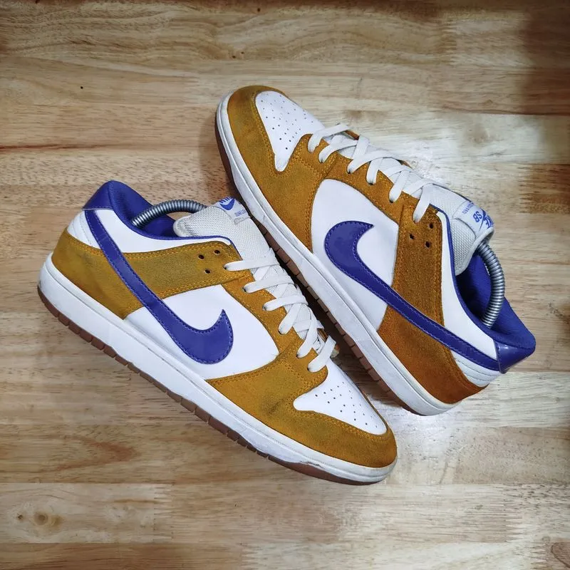 Nike Casual Sneakers Pria white orange photo 1