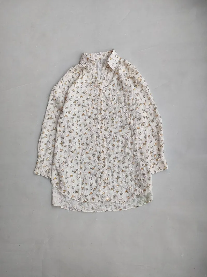 Floral Oversize Shirt photo 1
