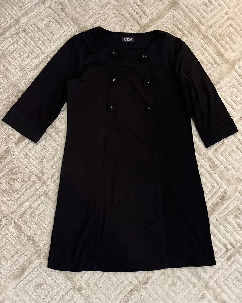 ÉPRISE Black Office Dress photo 1