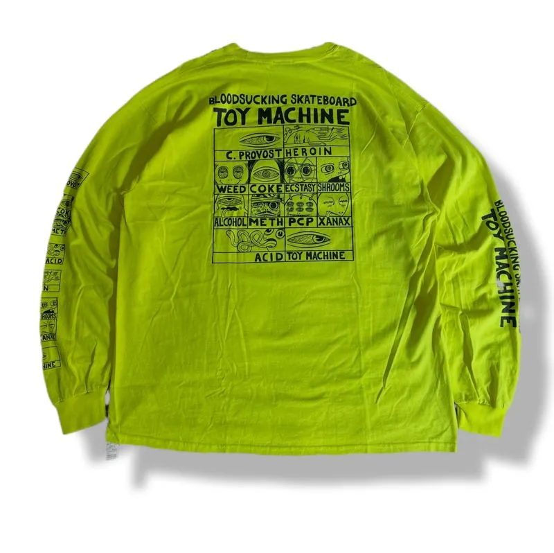 TOY MACHINE BLOODSUCKING SKATEBOARD LONG SLEEVE T-SHIRT | KA photo 1