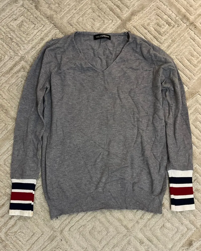 THE EXPRESS V-Neck Sweater photo 1