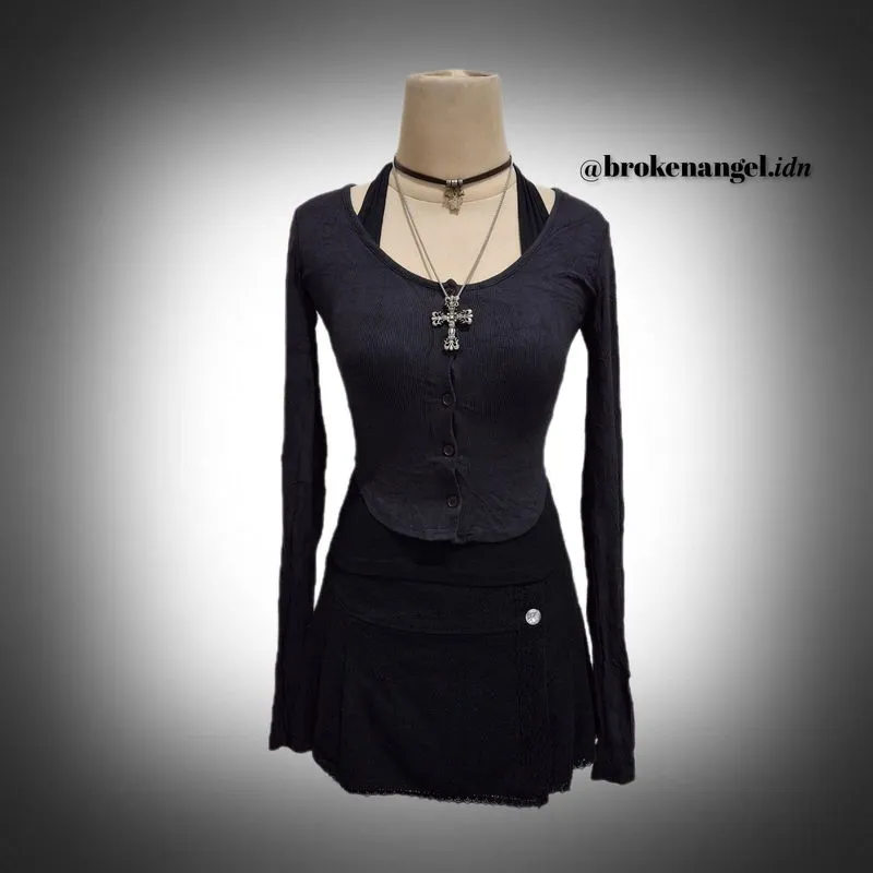 GINDAME CROP TOP LONG SLEEVE photo 1