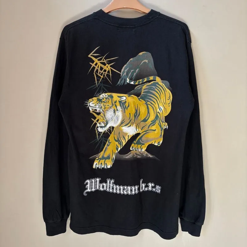 Wolfman b.r.s Long Sleeve Tee photo 1