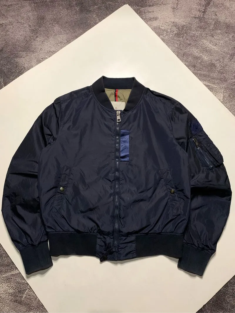 Jaket moncler bahan nylon photo 1