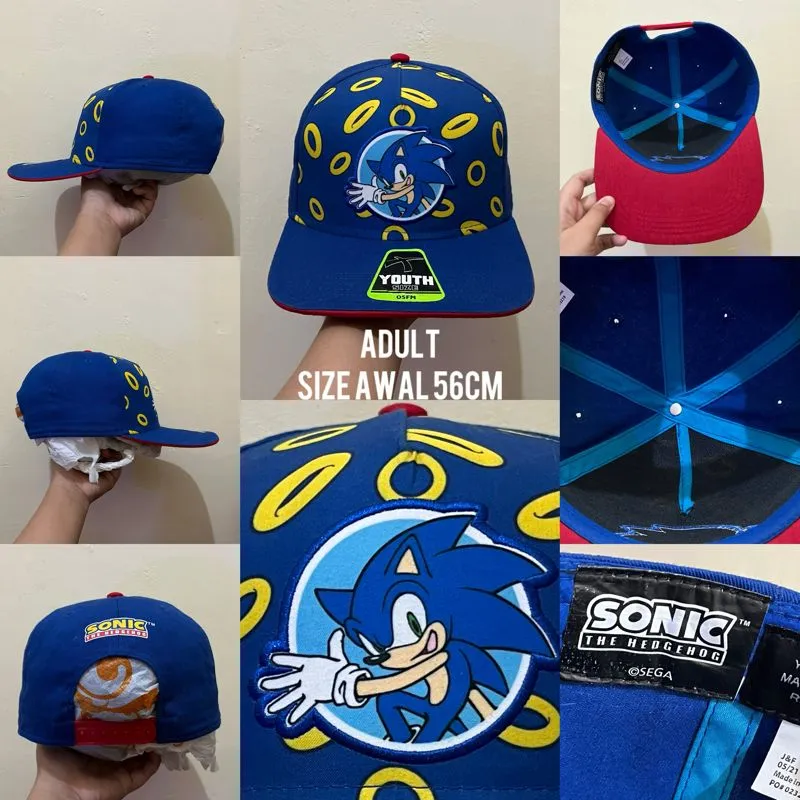 Topi Snapback Sonic The Hedgehog Official Merch photo 1