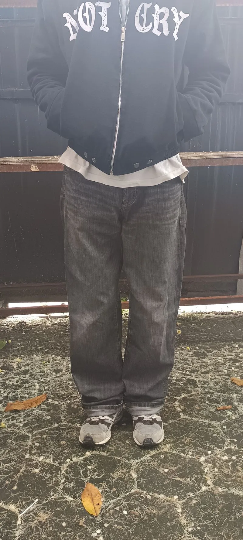 Skater Casual Casual pants Pria black gray photo 1