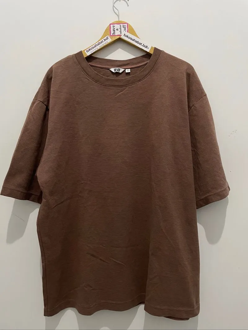 UNIQLO AIRism Stripe Tee photo 1