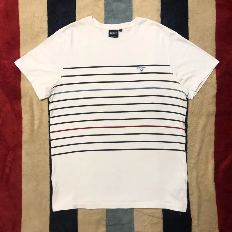 Barbour White Beesands T-Shirt photo 1