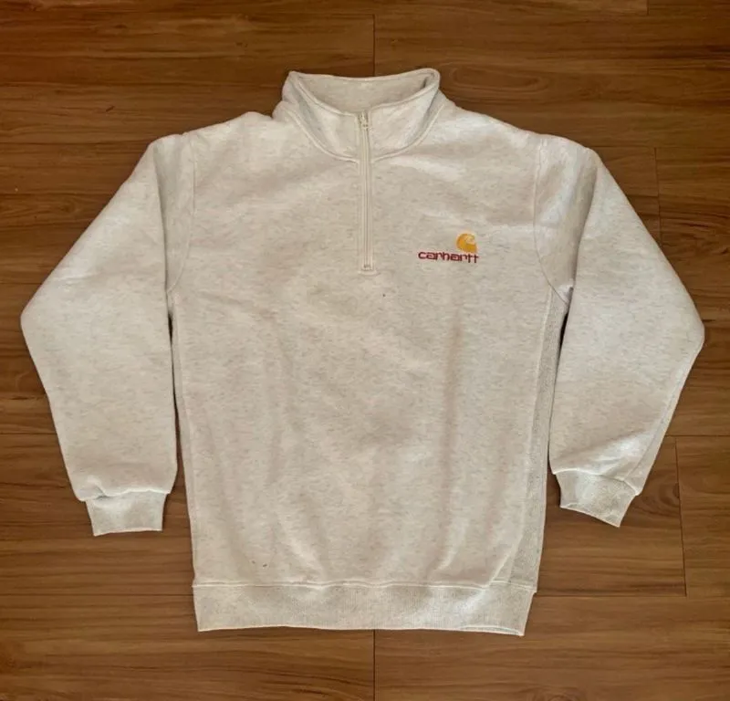 Carhartt halfzip mist grey/jacket/jaket photo 1