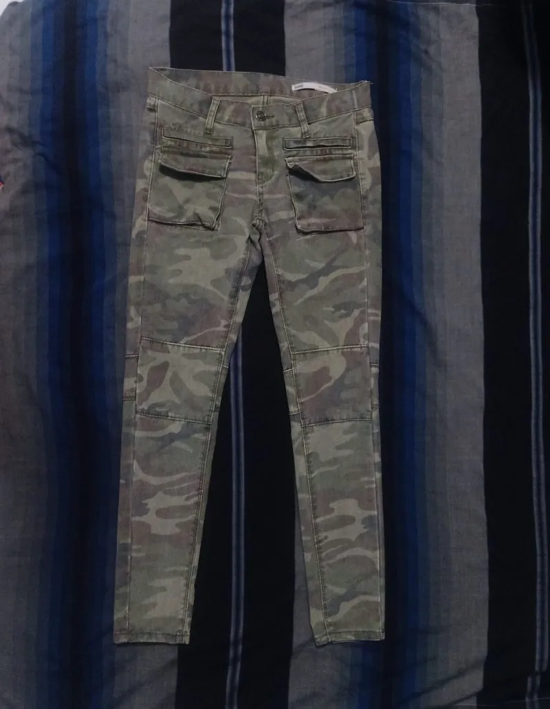 Darimi Jeans Skinny Army Camo SZ 26  photo 1