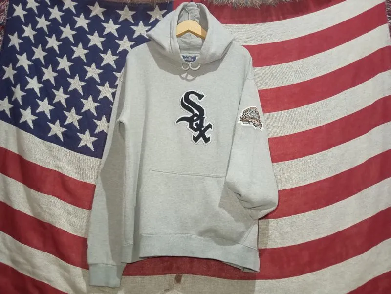 MLB Vintage Casual Hoody Pria gray photo 1