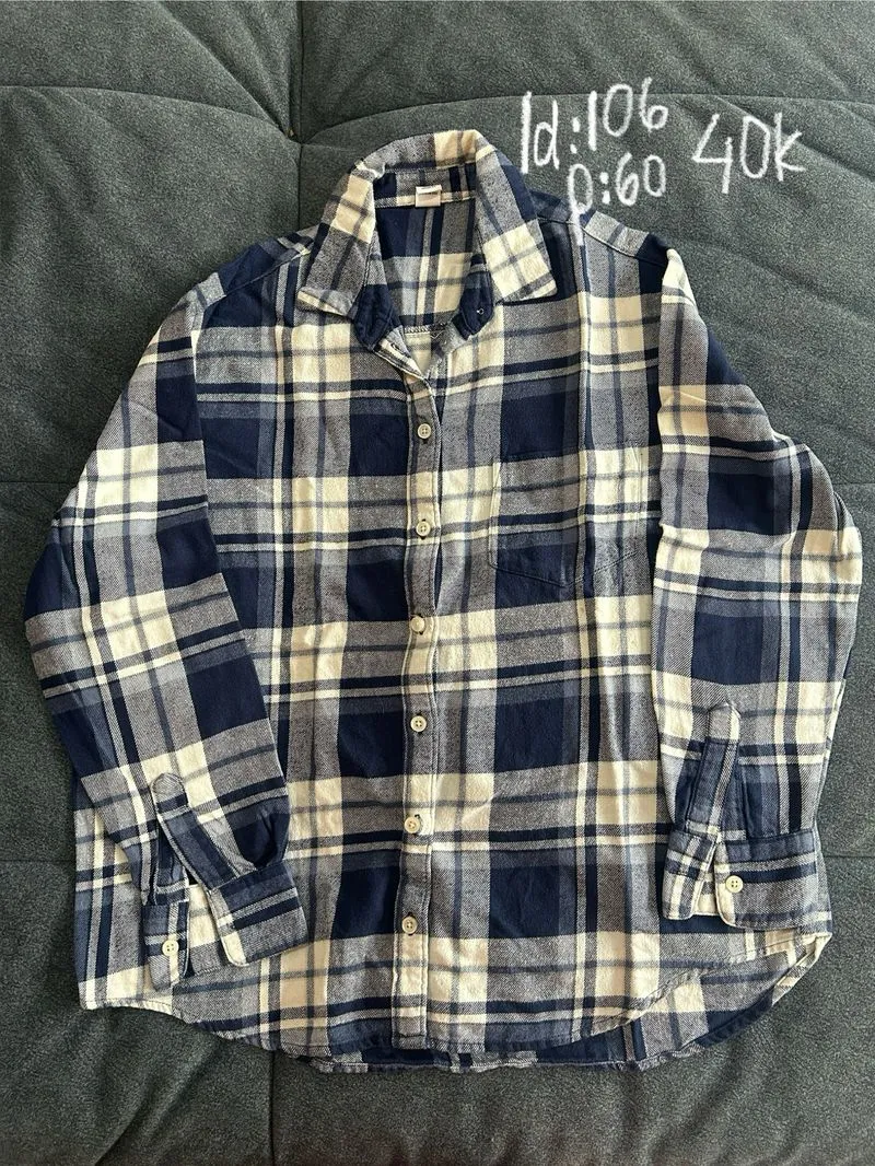 kemeja flannel photo 1