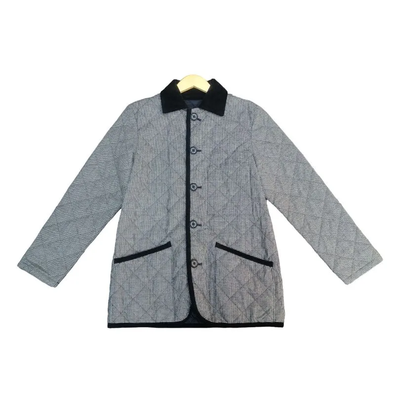 Casual Parka Pria white black photo 1