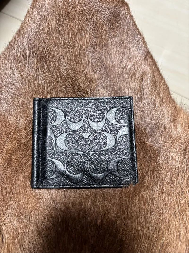 Coach money clip photo 1