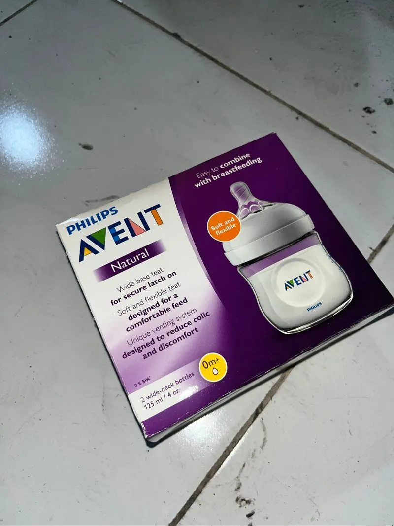 Philips Avent Natural Botol Susu Bayi 125ml / 4oz twin pack photo 1