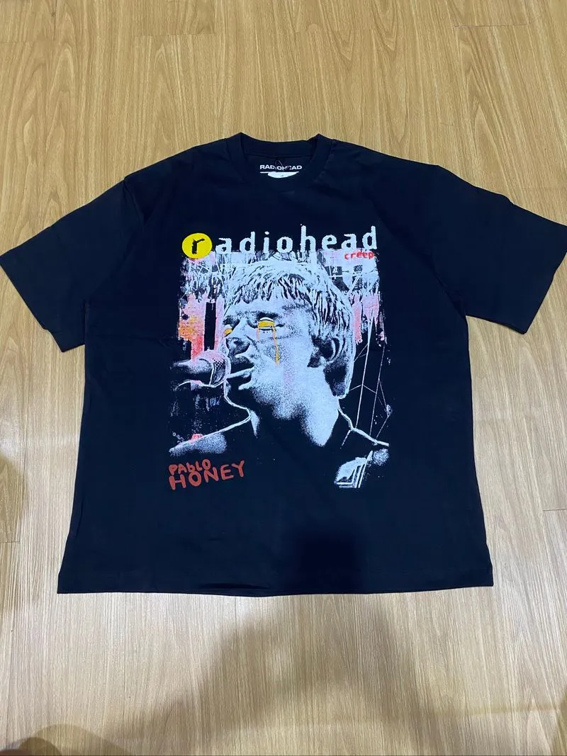 RADIOHEAD OVERSIZE NEW TS photo 1