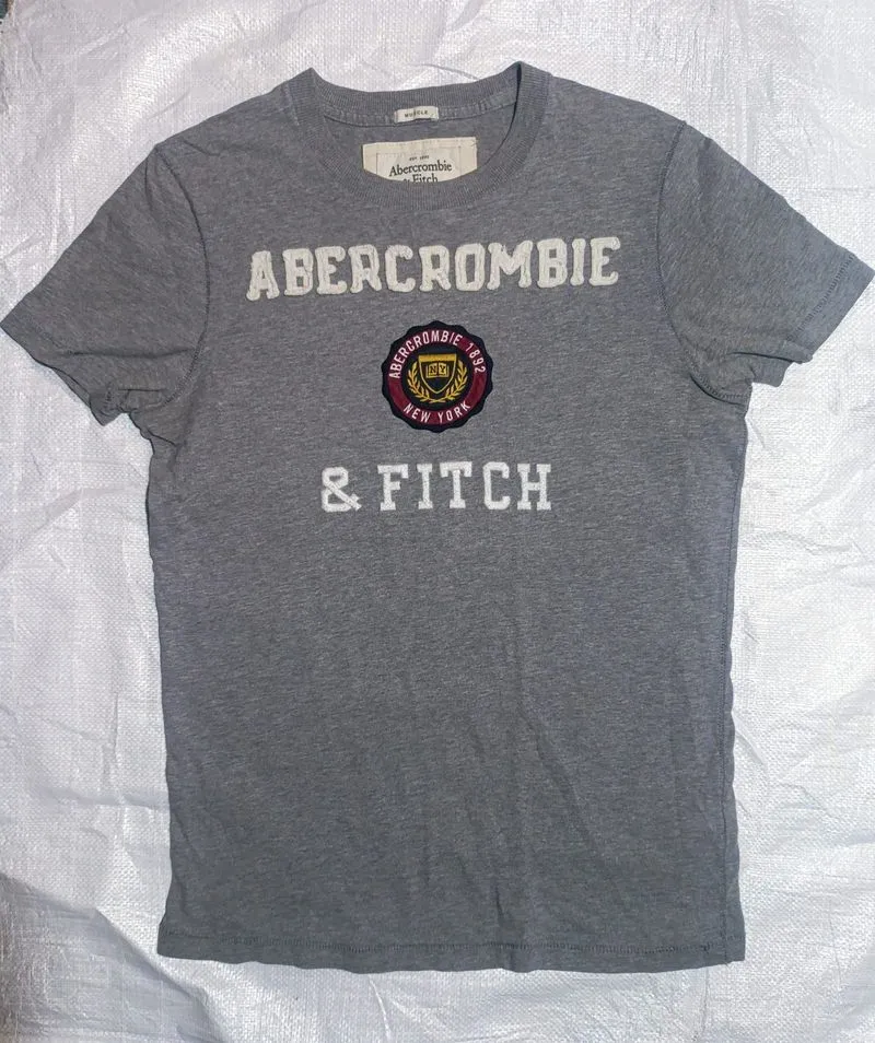 Abercrombie & Fitch 00s Y2K Muscle Fit T Shirt photo 1