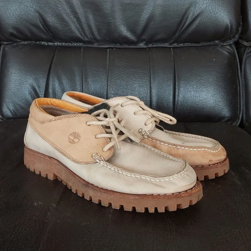 Timberland 2tone 3eyes boat shoes size 44/28cm not visvim photo 1