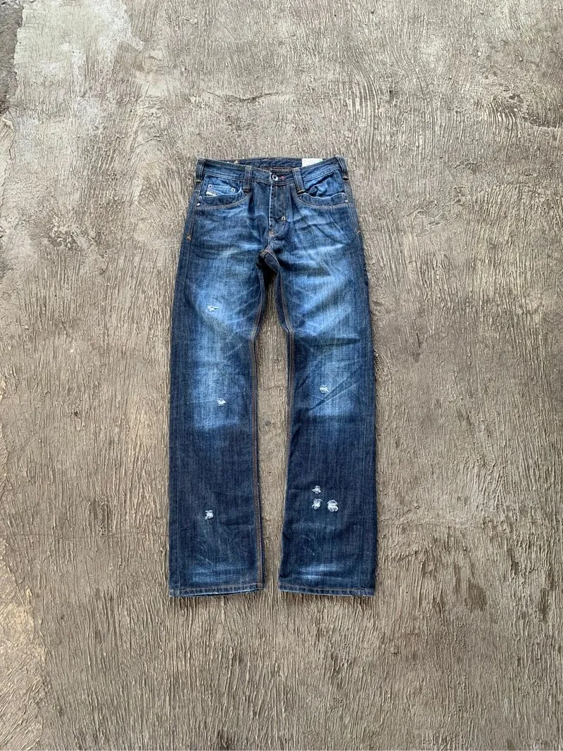 Item(s) : 2000s Diesel Paddom Western Style Studded  Denim J photo 1
