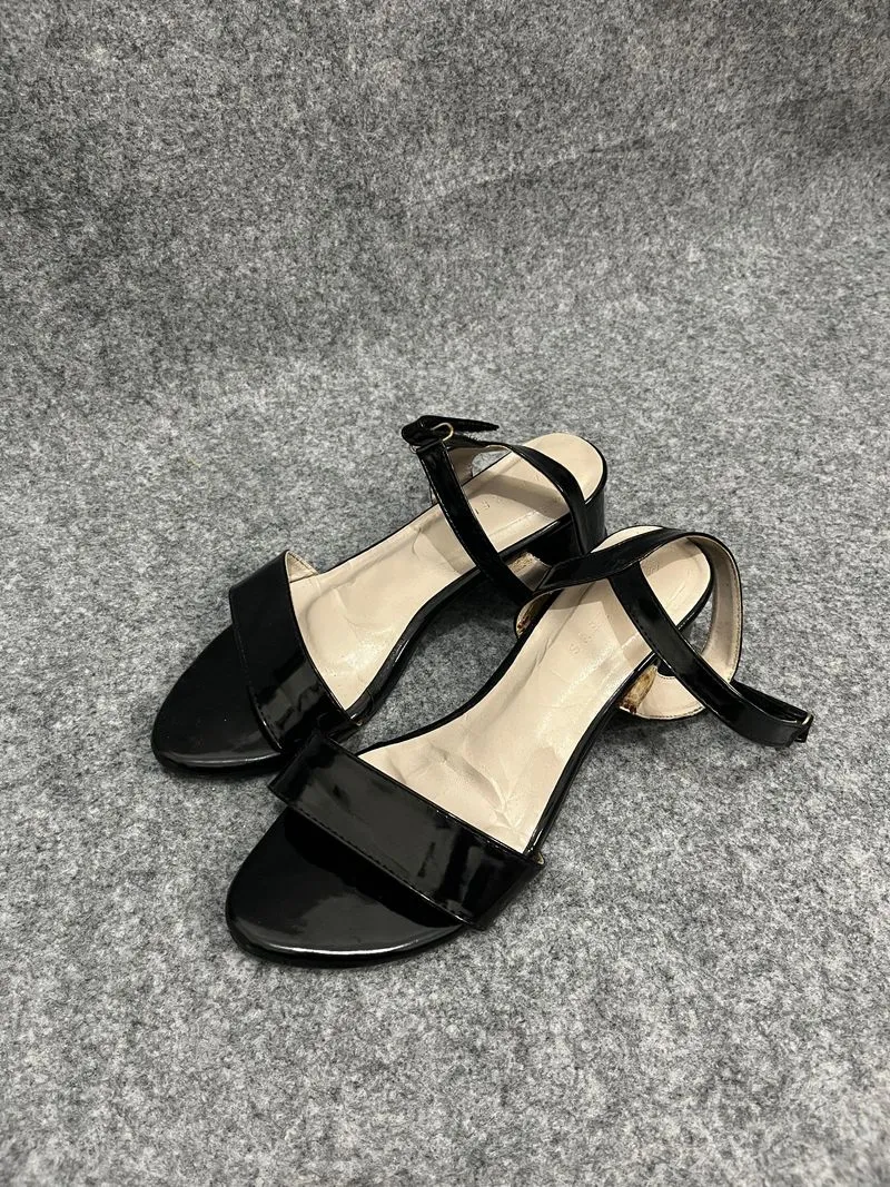 PL Amazeus heels - warna hitam size 38 - ready hanya 1pasang photo 1