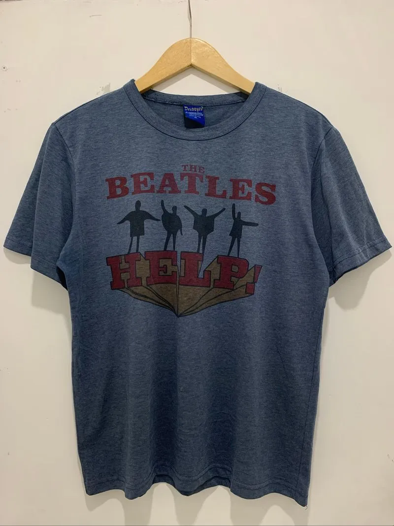 THE BEATLES T-SHIRT KAOS THE BEATLES HELP photo 1