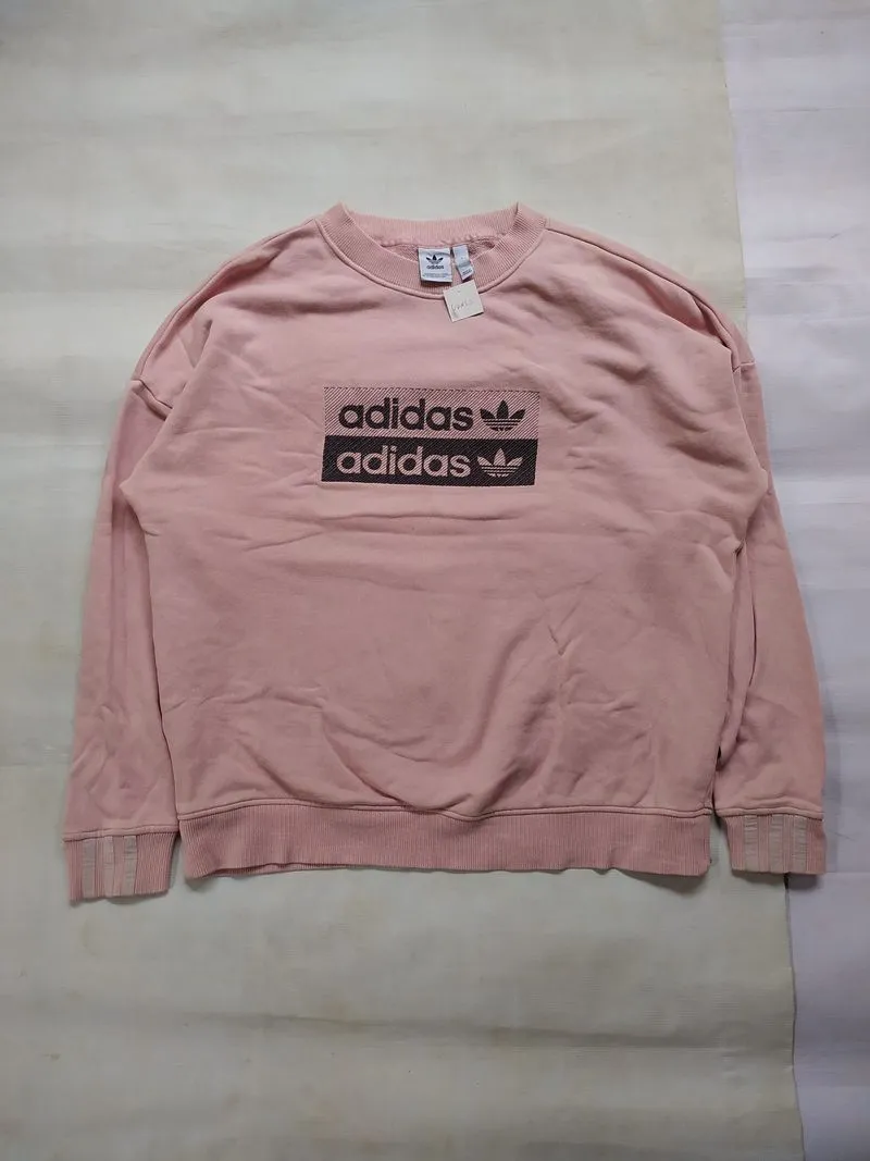 Adidas Logo Box Crewneck photo 1
