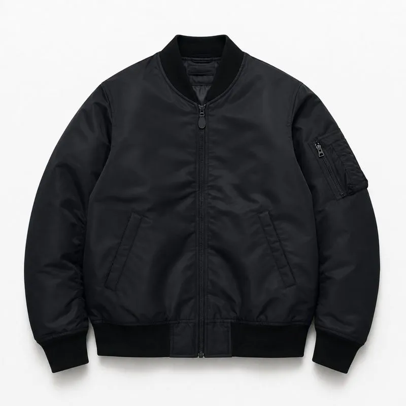 Uniqlo Blouson Bomber MA-1 Windproff Waterrepelent Black - P photo 1