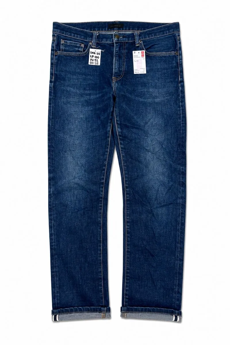 SELVEDGE UNIQLO JEANS SECOND MURAH photo 1