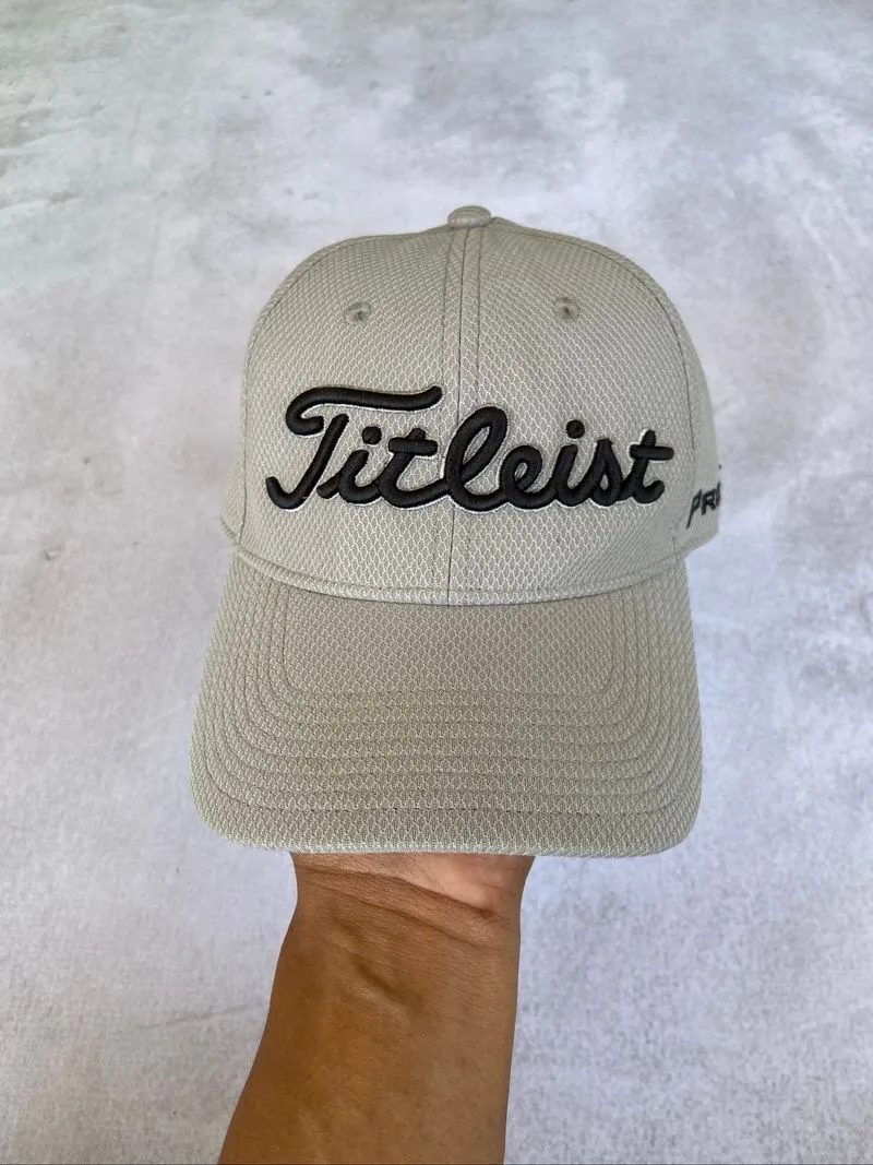 Titleist Golf Ball Pro V1 Hat FJ Gray photo 1